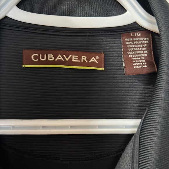 Men’s cubavera knit polo nwt size L - Picture 2 of 3